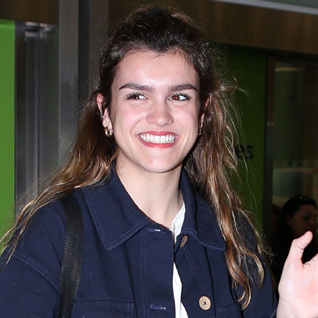 La accidentada entrada de Amaia en el concierto de 'Operación Triunfo' en Málaga