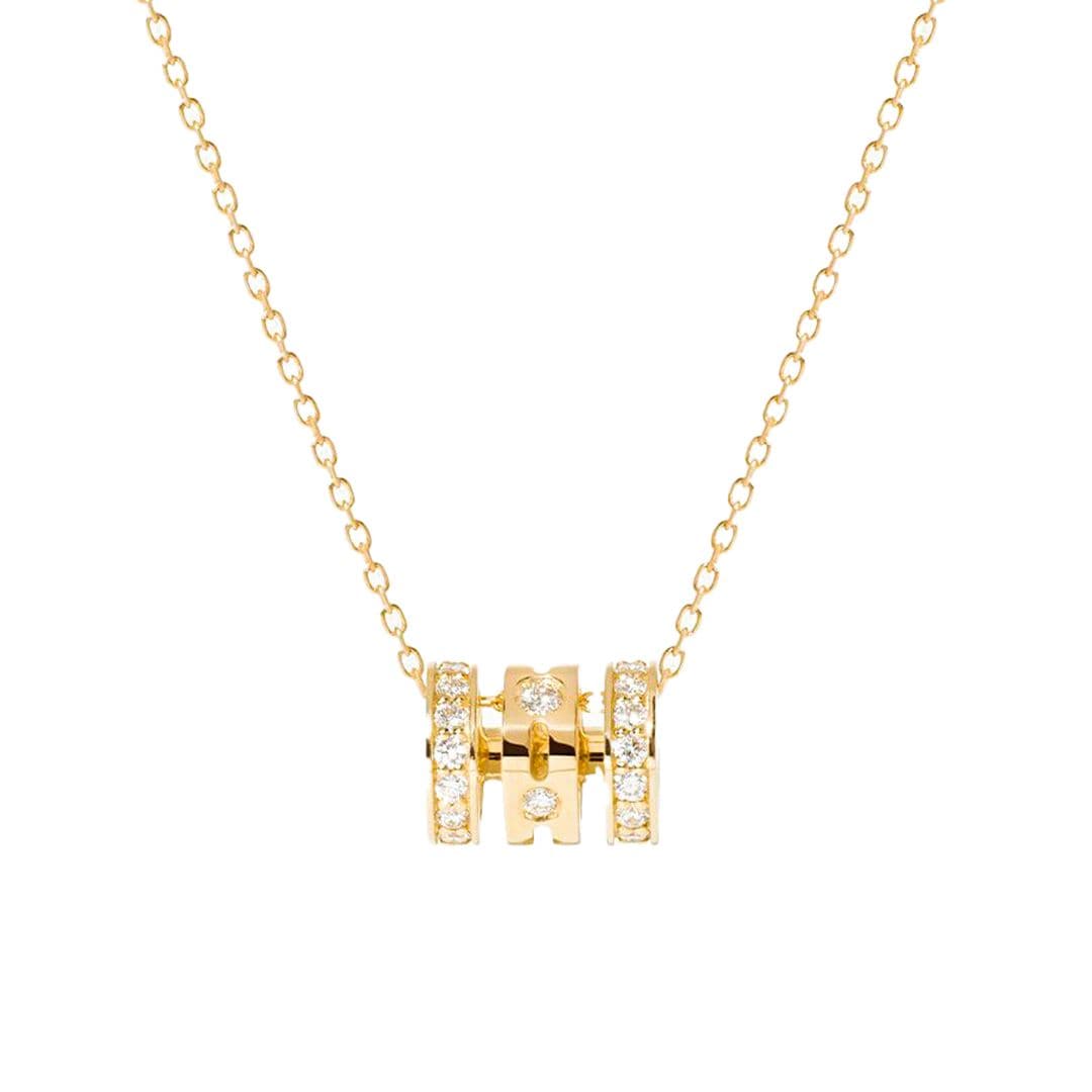 Colgante de oro y diamantes (2.250 €), de Dinh Van