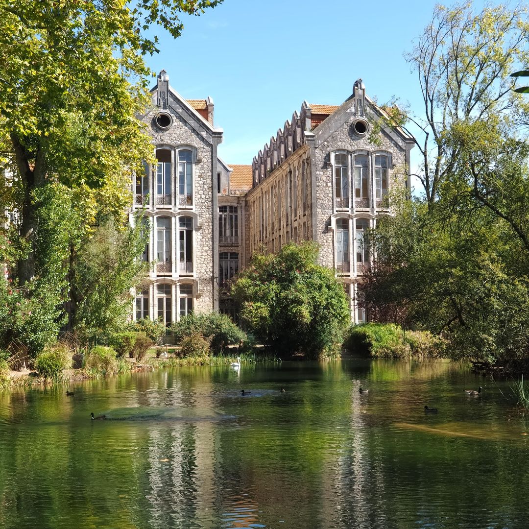 Parque D. Carlos en Caldas da Rainha, Portugal