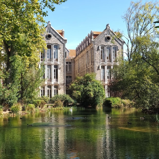 Parque D. Carlos en Caldas da Rainha, Portugal