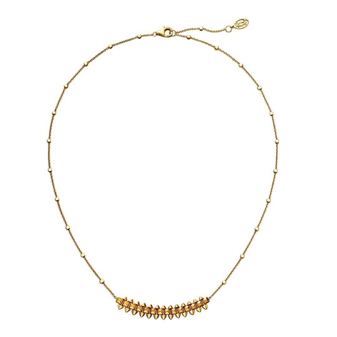 Collar de oro amarillo (3.100 €), de Cartier