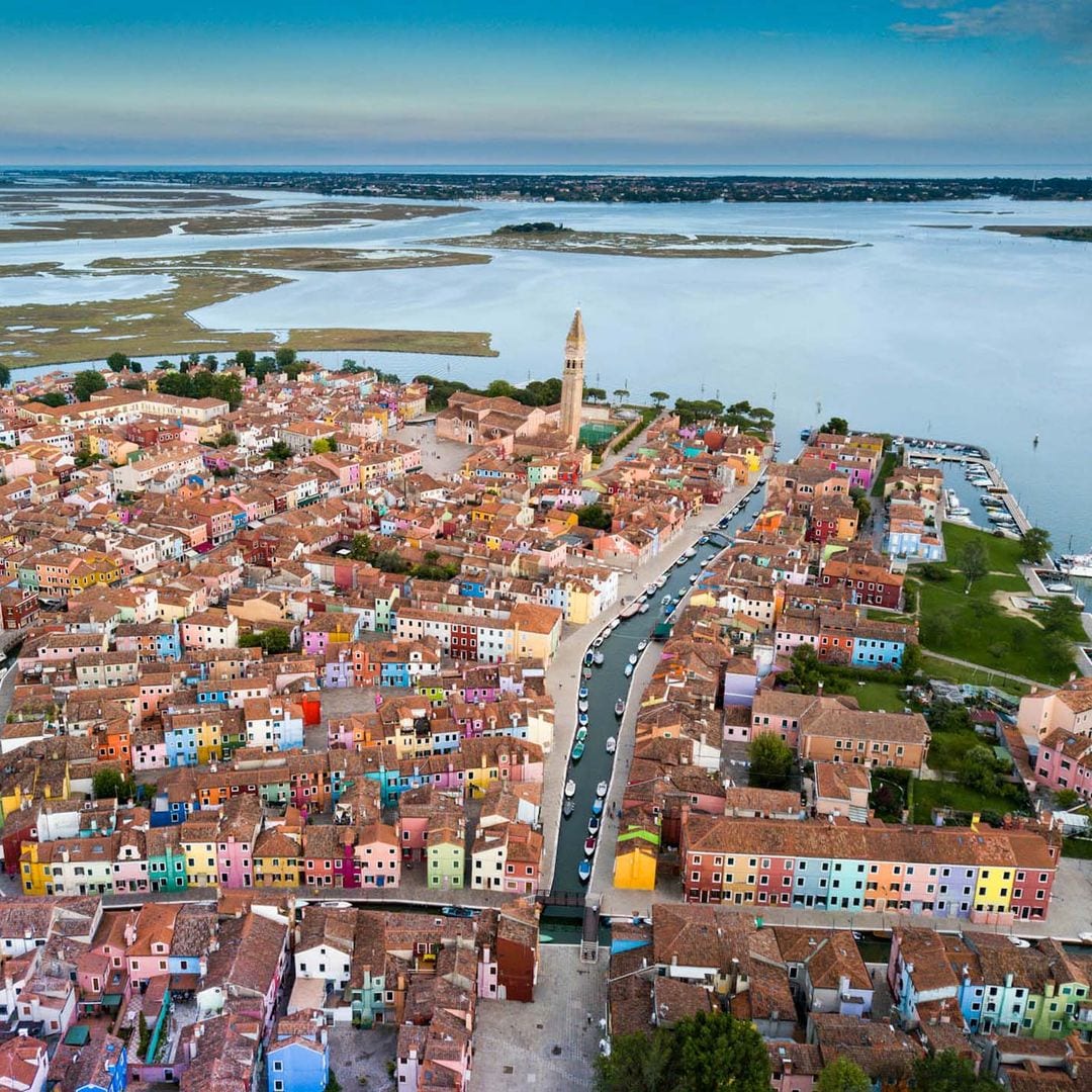 Panorámica del archipiélago de Venecia