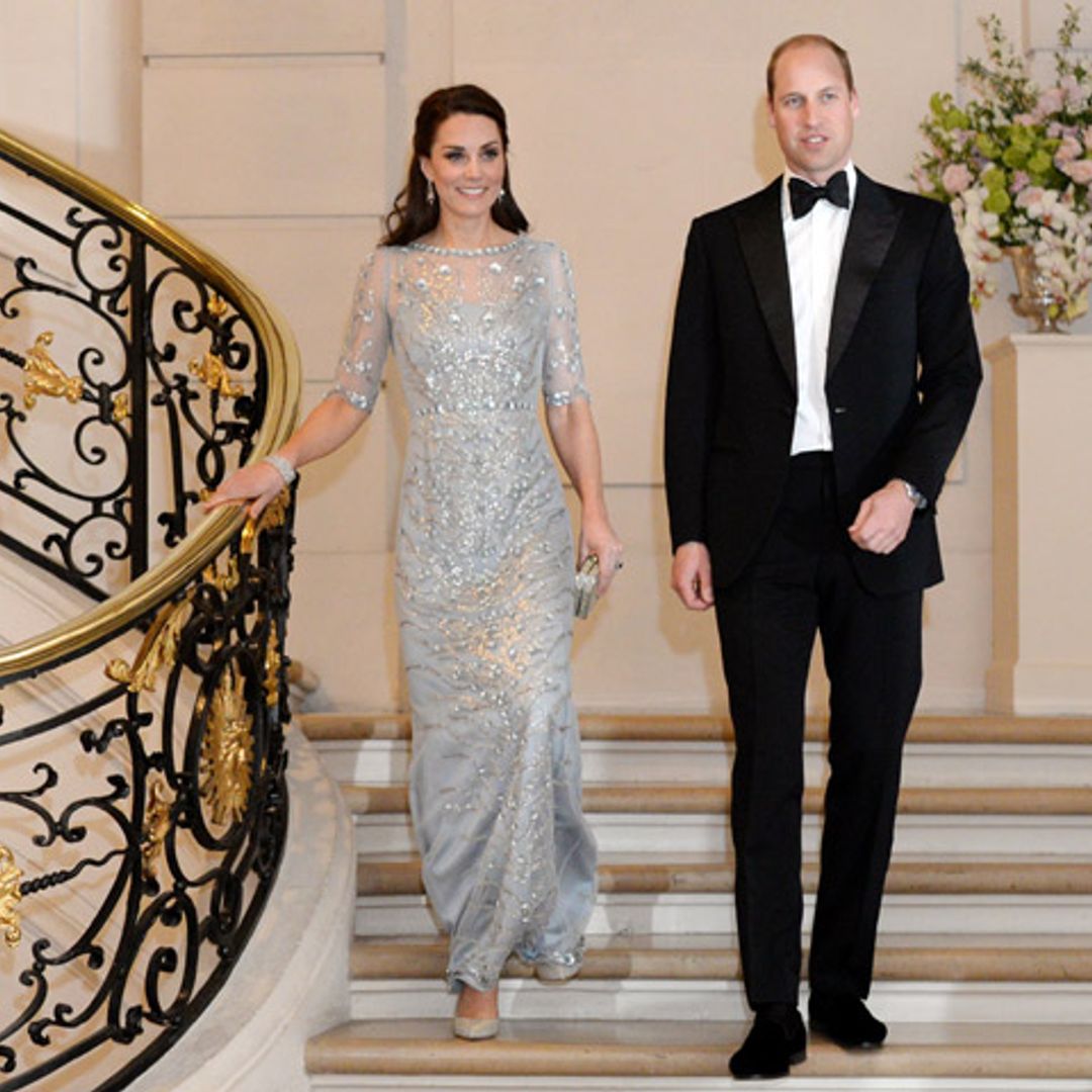 'Oh là là!' La Duquesa de Cambridge, como una auténtica princesa de cuento en la noche parisina