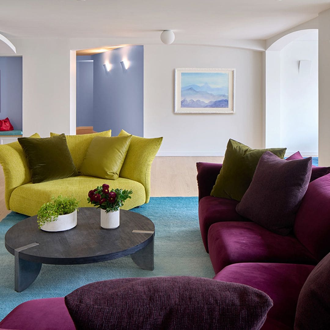 Bienvenidos a la tendencia 'colourful haven' y ríndete a los interiores de tonos vibrantes