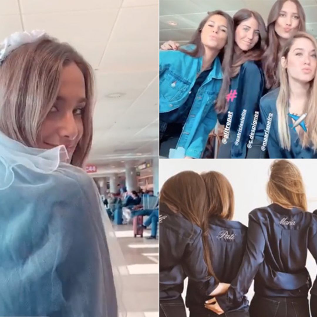 ¡Segunda despedida de soltera! María Pombo pone rumbo a otro destino desconocido junto a sus amigas