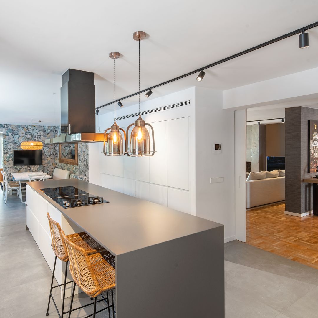 Espectacular casa 'open concept' en Madrid: moderna, funcional y perfecta para la vida en familia  