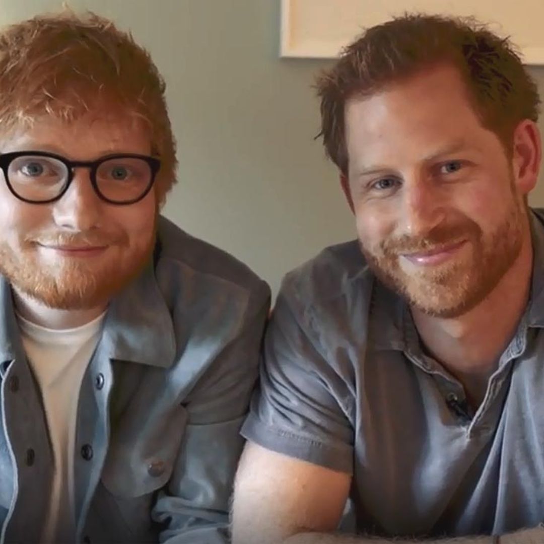¿Un club de 'pelirrojos unidos'? Esto es lo que tramaban el príncipe Harry y Ed Sheeran