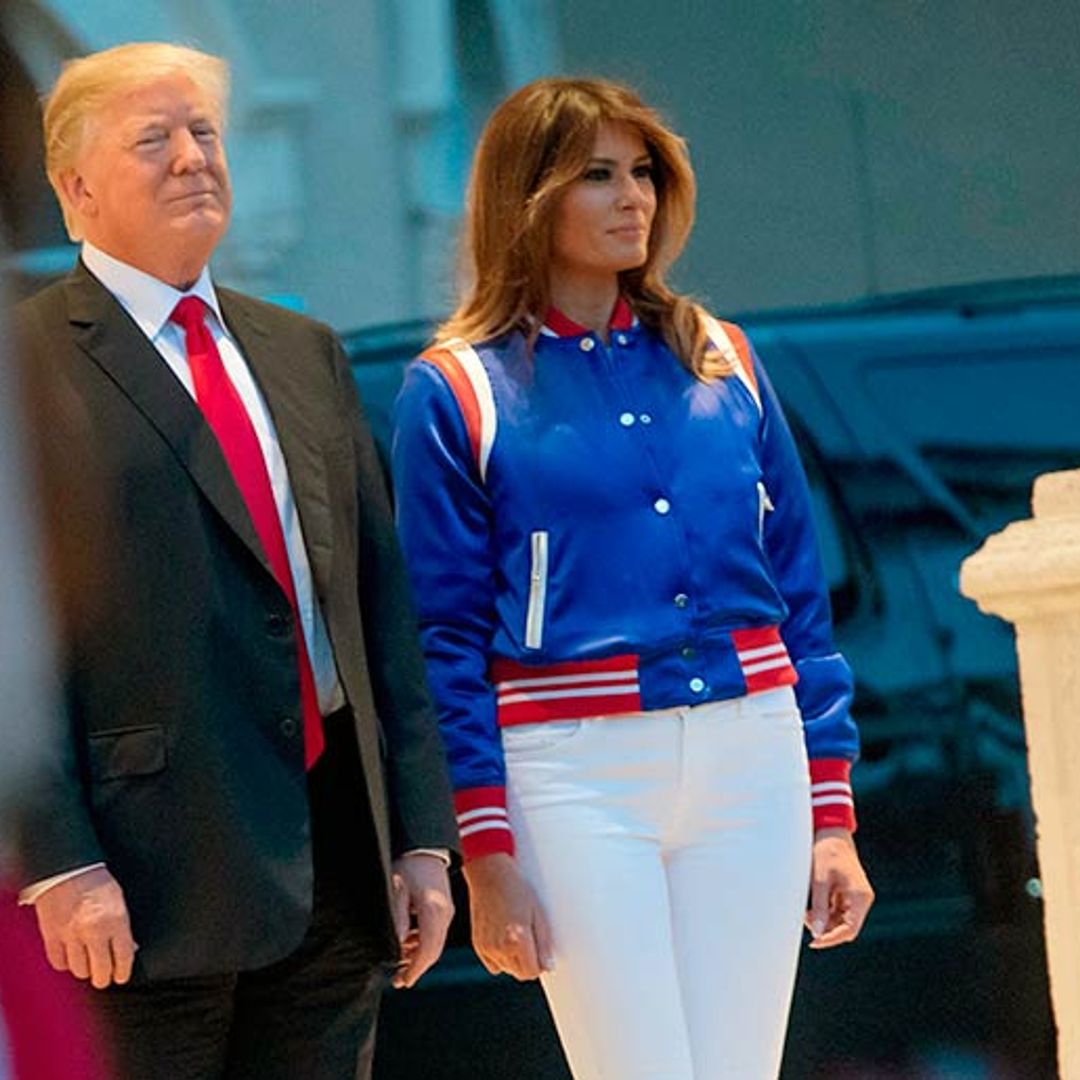 Melania Trump invirtió más de $2,500 en su 'look' para ver el Super Bowl