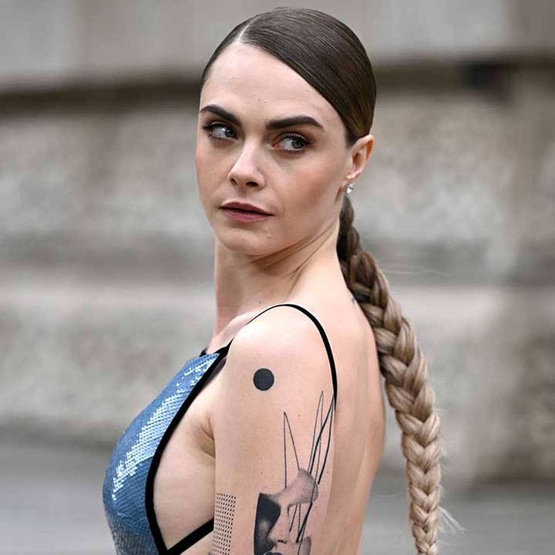 Cara Delevingne se une a la moda de la trenza infinita que ha adelantado Zendaya