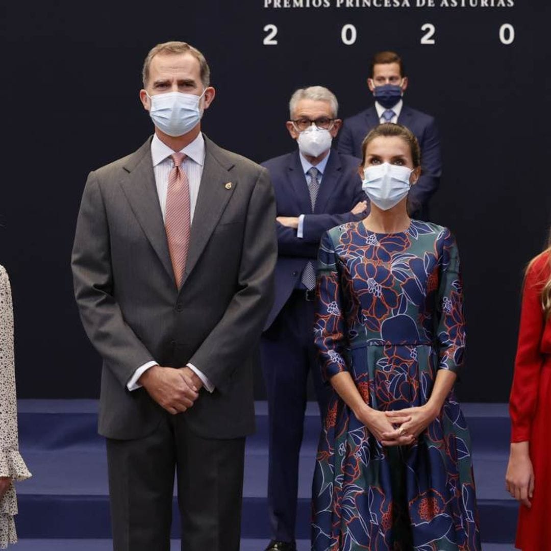 Por qué la Familia Real Española lleva mascarillas y otros miembros de la realeza europea, no