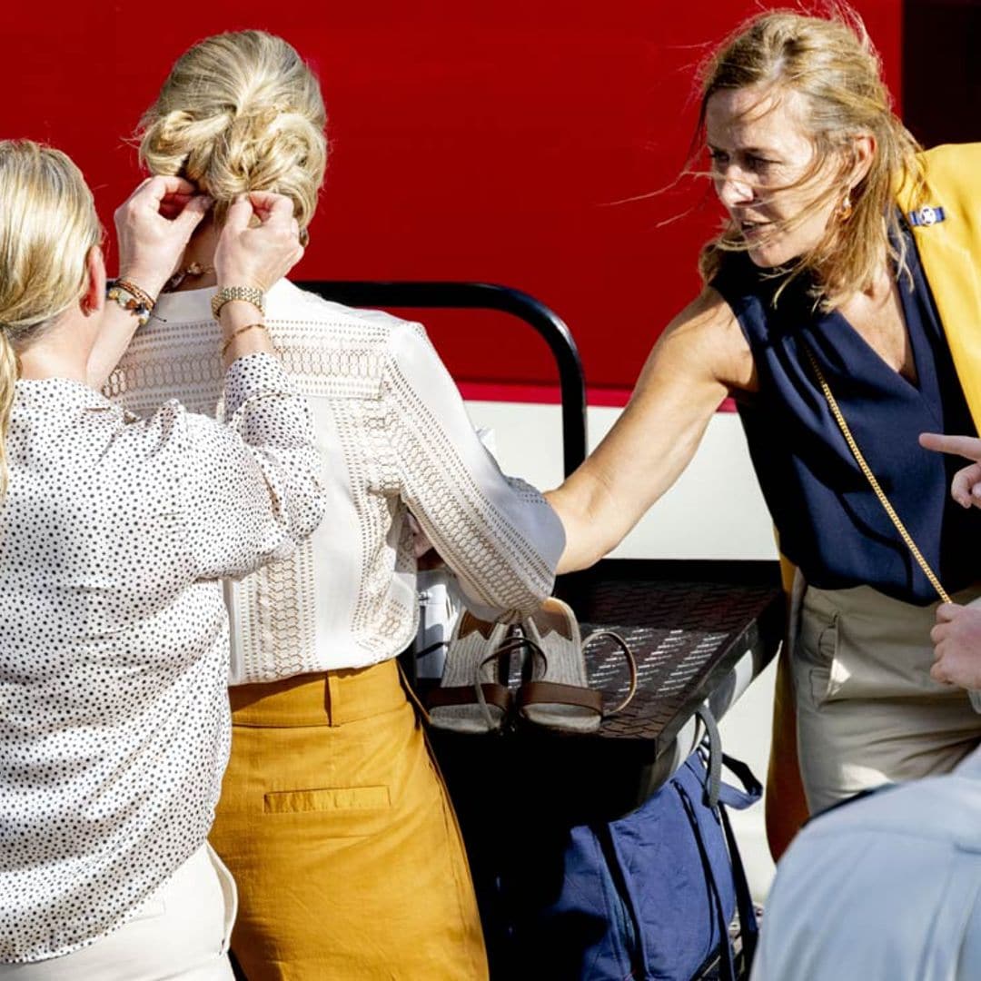 El equipo personal de la reina Máxima ¡al rescate!