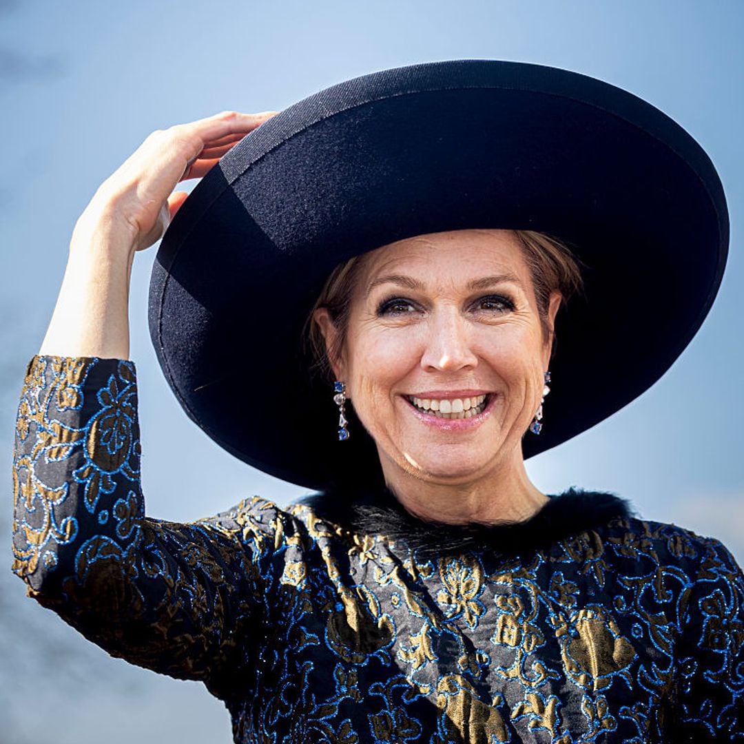 Máxima de Holanda sorprende en estas imágenes de lo más inesperadas