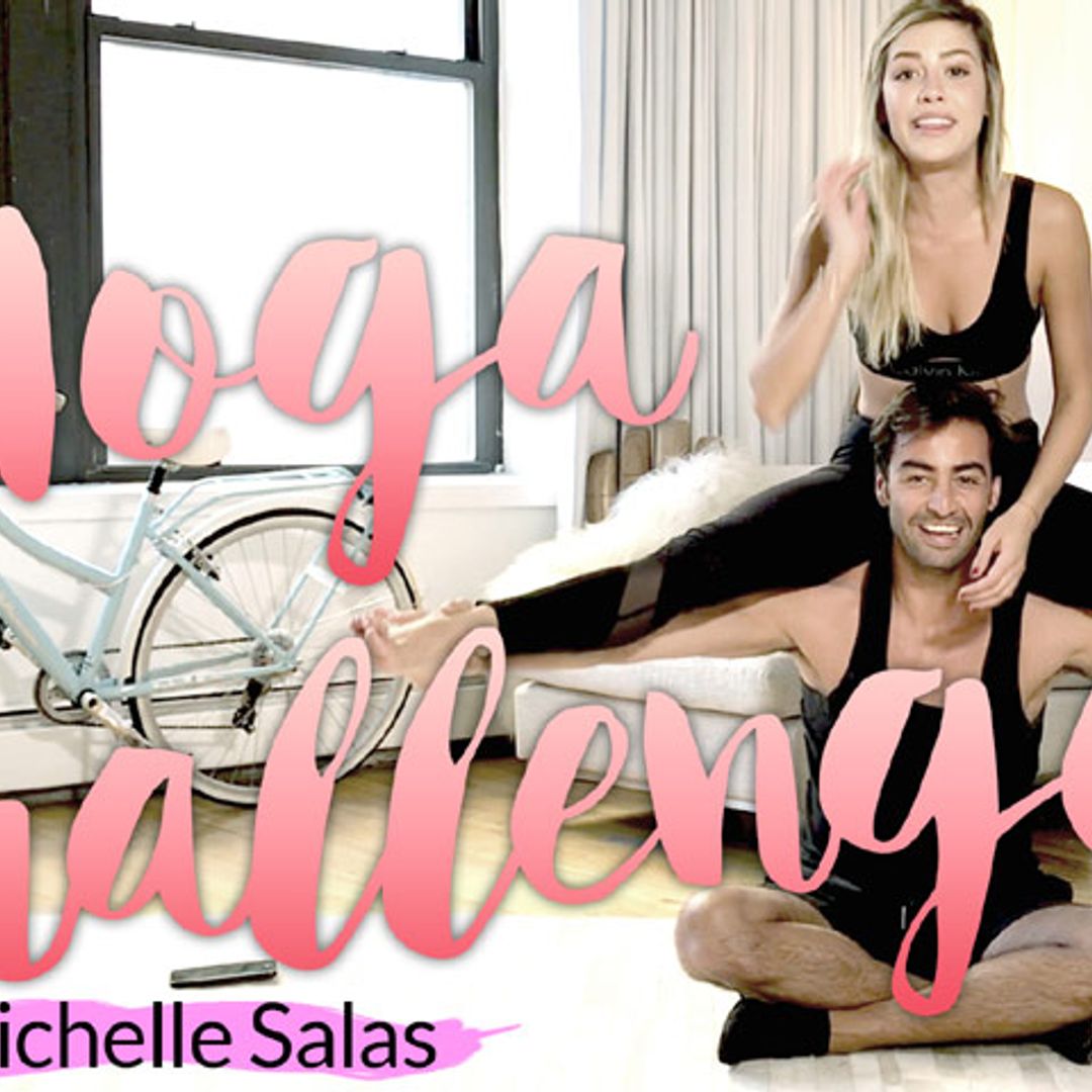 En HOLA!4y, yoga challenge con Michelle Salas