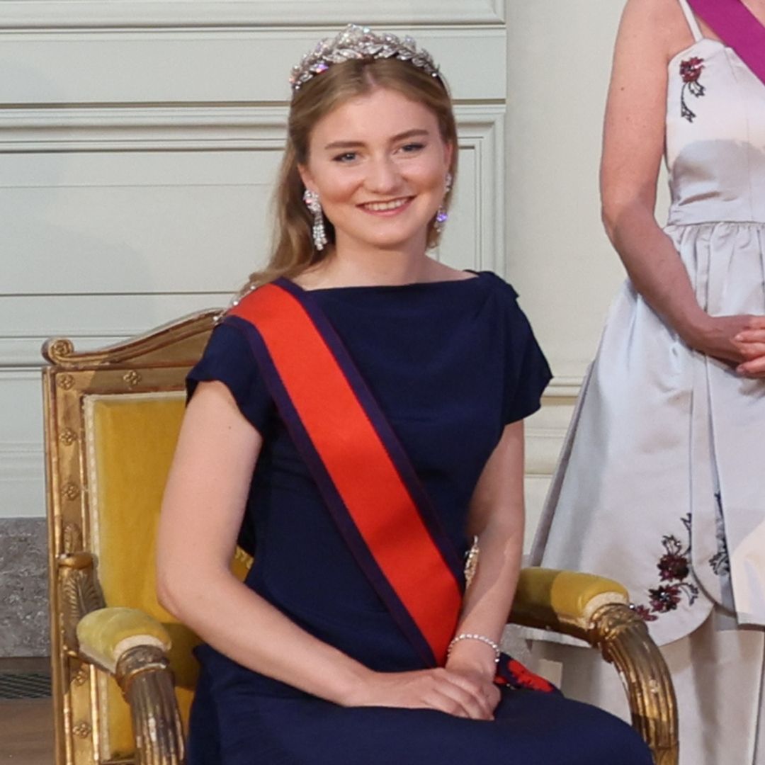Elisabeth confirma su papel de futura reina ante Japón con una joya histórica: la tiara de laureles de 631 diamantes de la reina Matilde