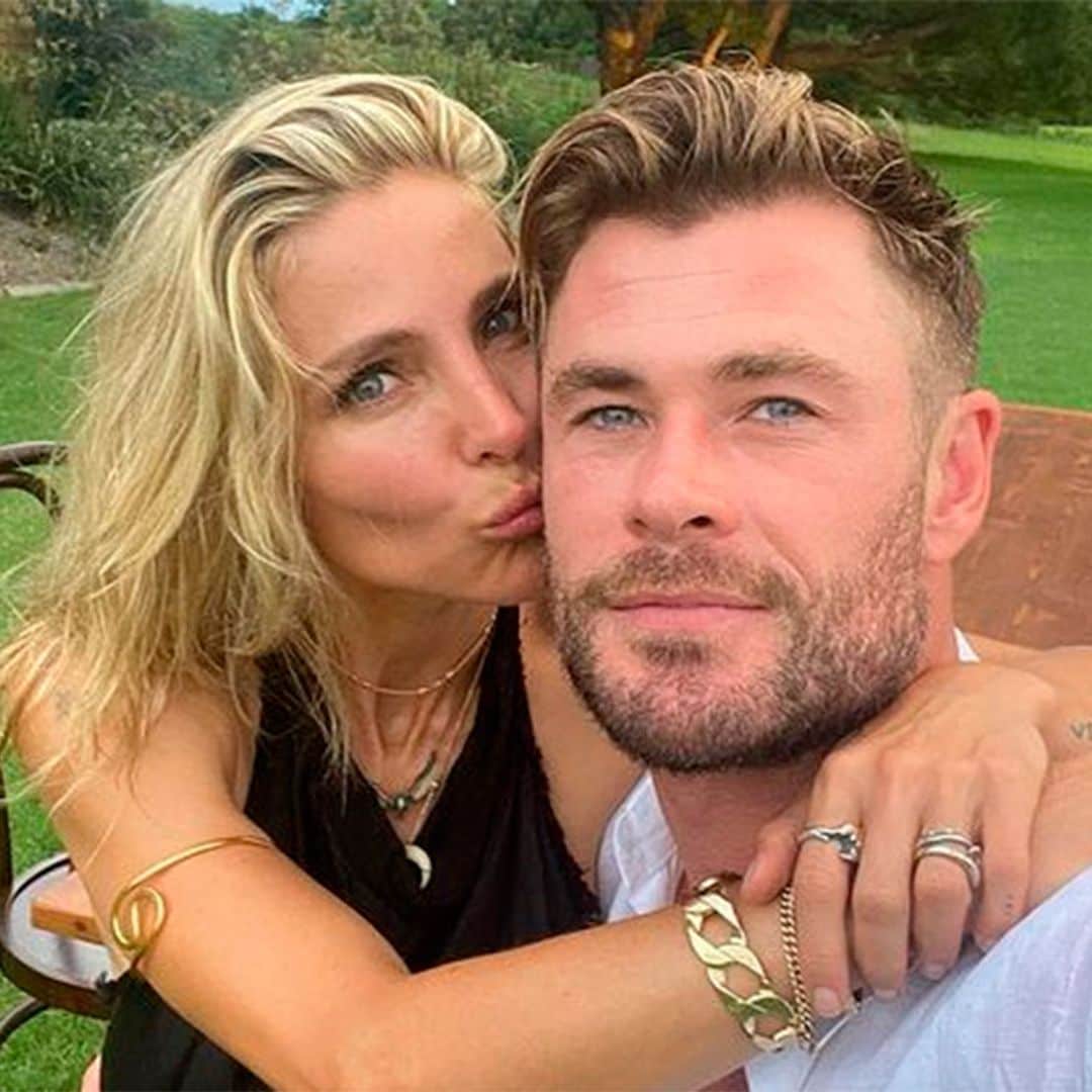 Elsa Pataky rescata la foto más divertida de Chris Hemsworth con sus hijos