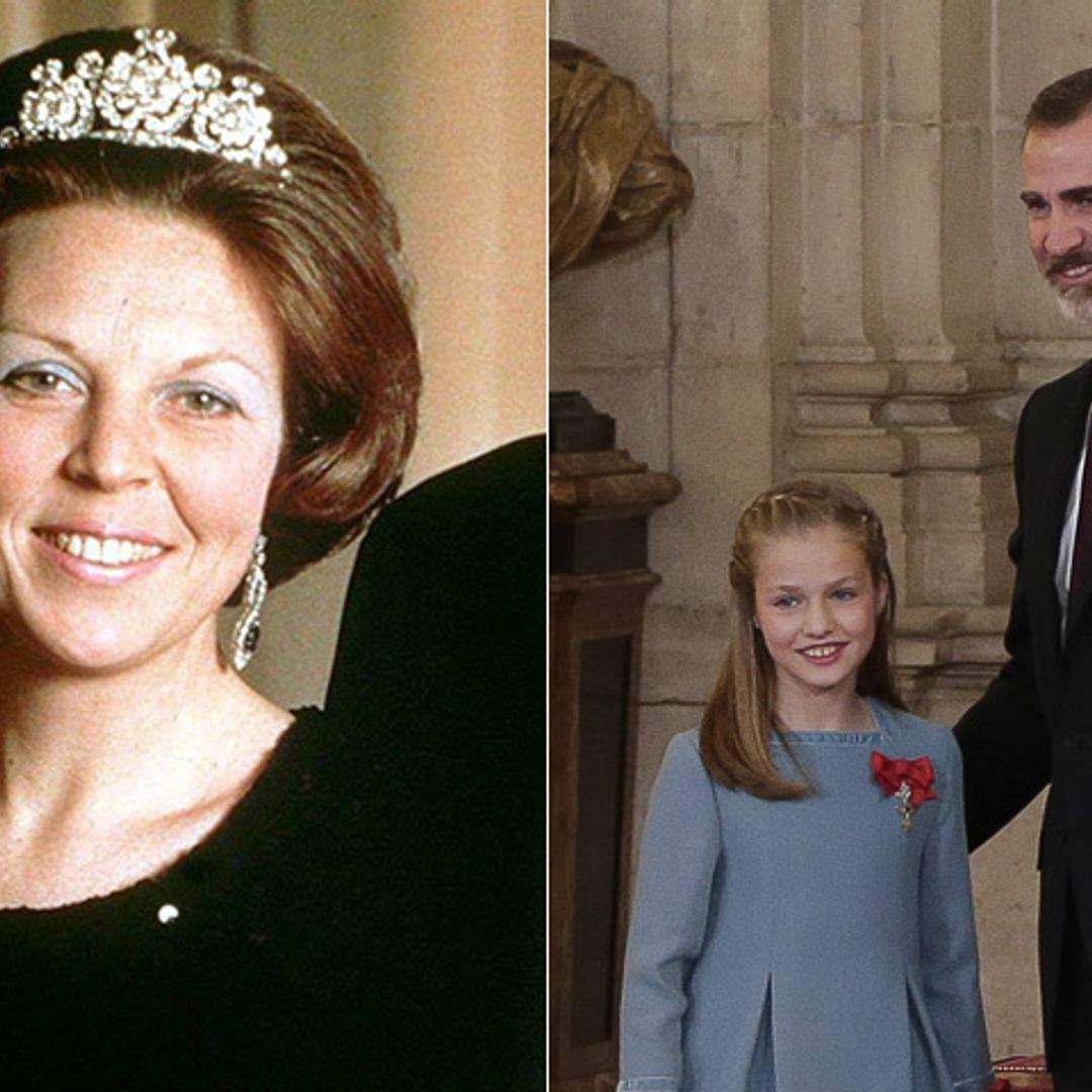 Cuando el 'caballero' es una mujer... De Beatriz de Holanda a la princesa de Asturias