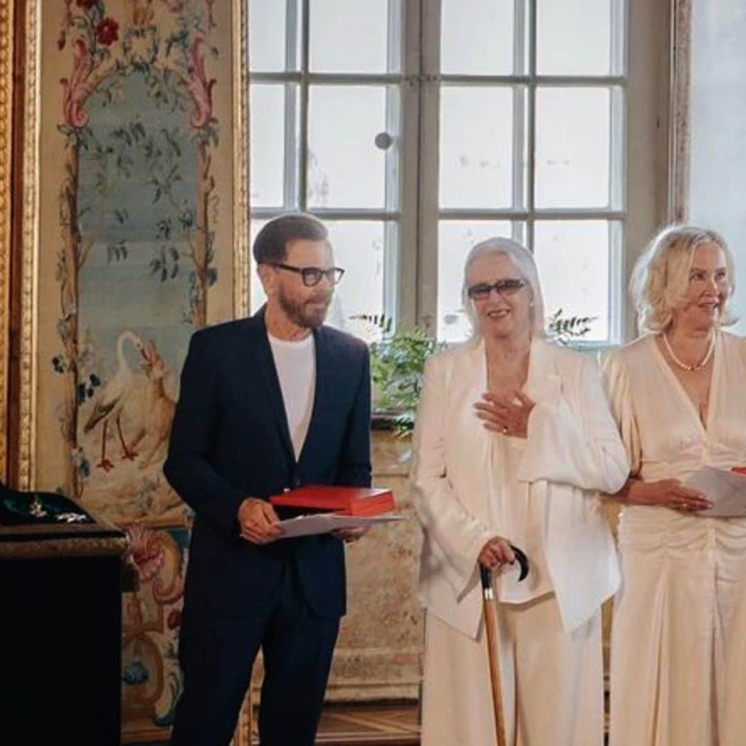 ABBA, juntos de nuevo y condecorados por los reyes de Suecia en el 50 aniversario de 'Waterloo'