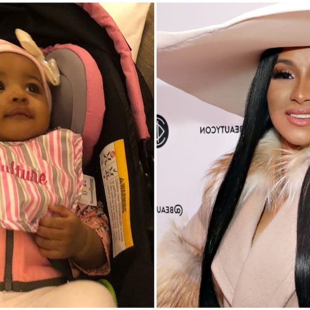 Fotos mas tiernas Kulture bebe Cardi B 13