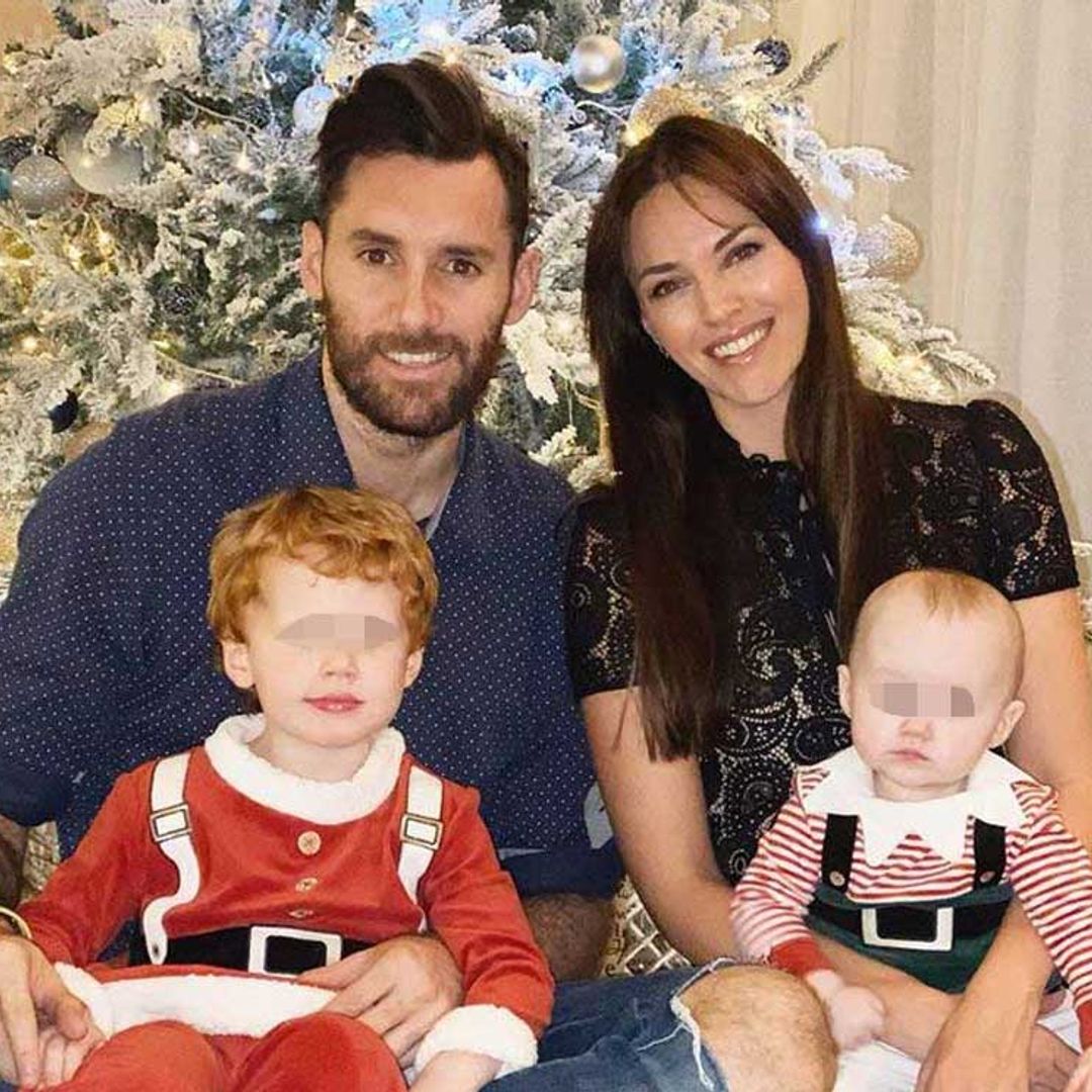 Helen Lindes disfruta de una 'helada' y creativa Navidad en familia