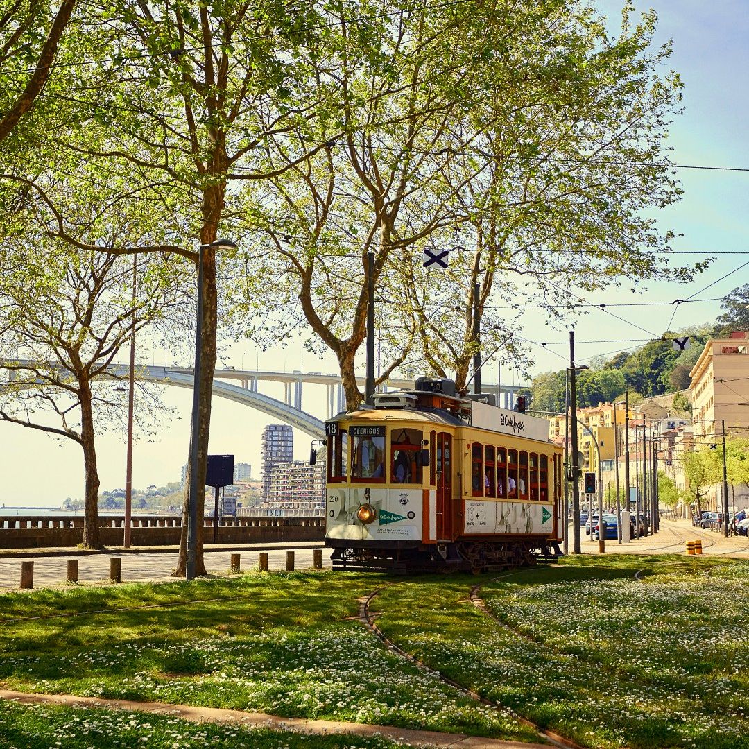 Tranvía Foz, Oporto, Portugal