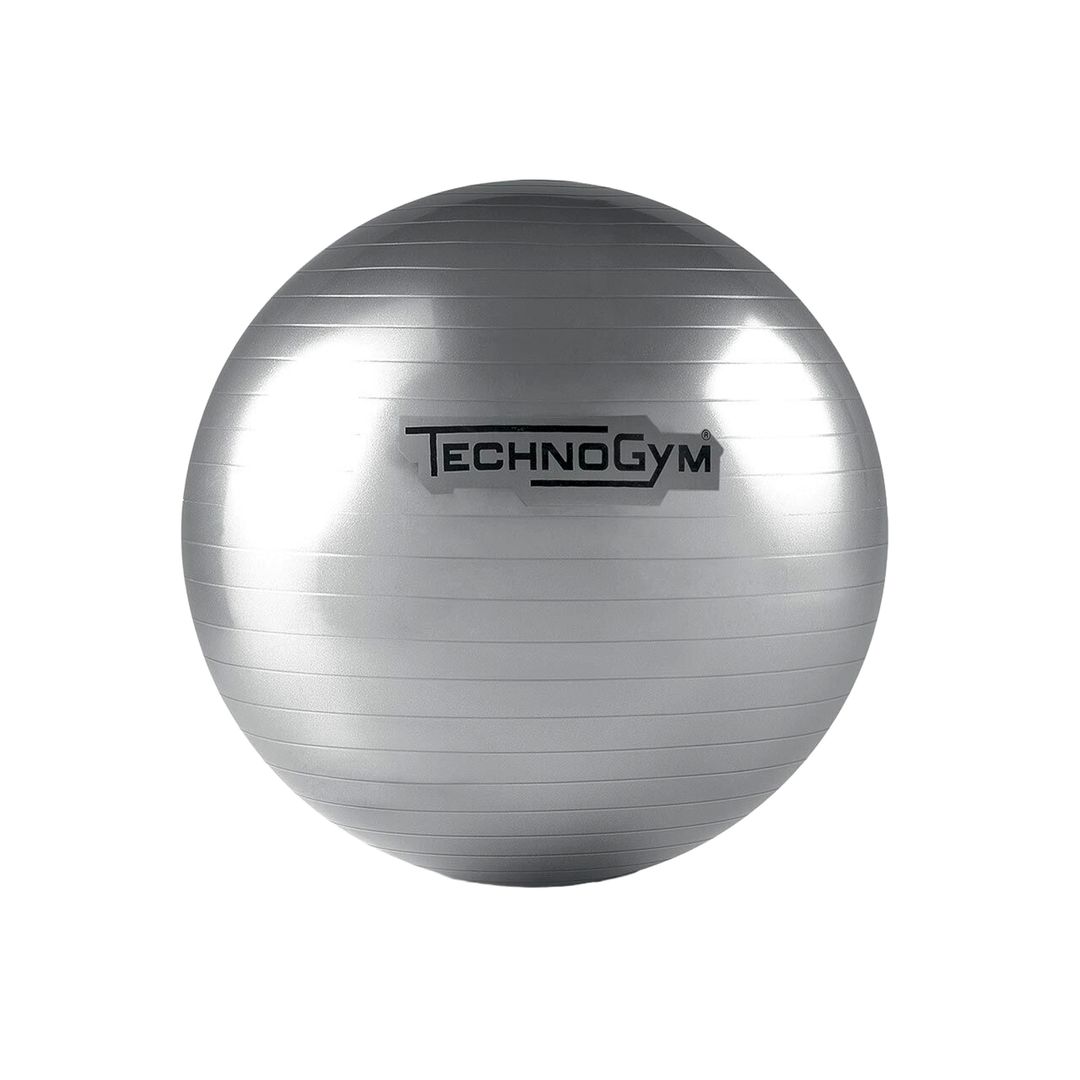 balón fit para trabajar el ‘core’ (115 €),
de Technogym