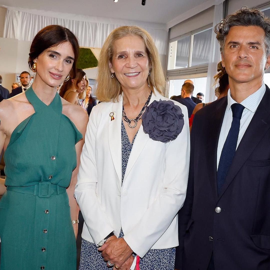 Paz Vega comparte su encuentro con la infanta Elena en Alemania: "Qué emocionante ver brillar a España así"