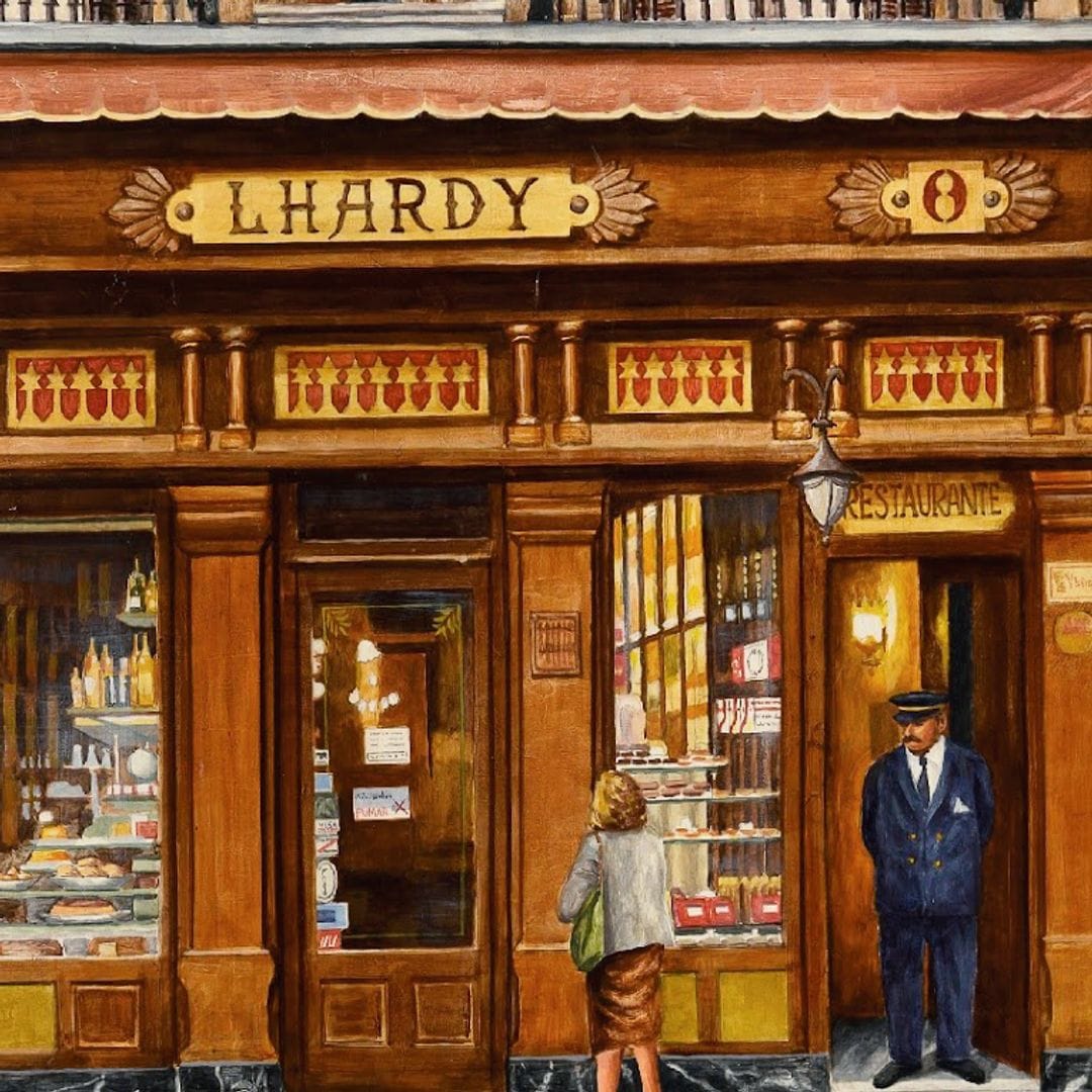 Lhardy, restaurante de Madrid famoso por su consomé servido en el mostrador