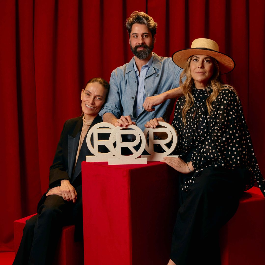 Laura Ponte, Moisés Nieto y la diseñador Juana Martín