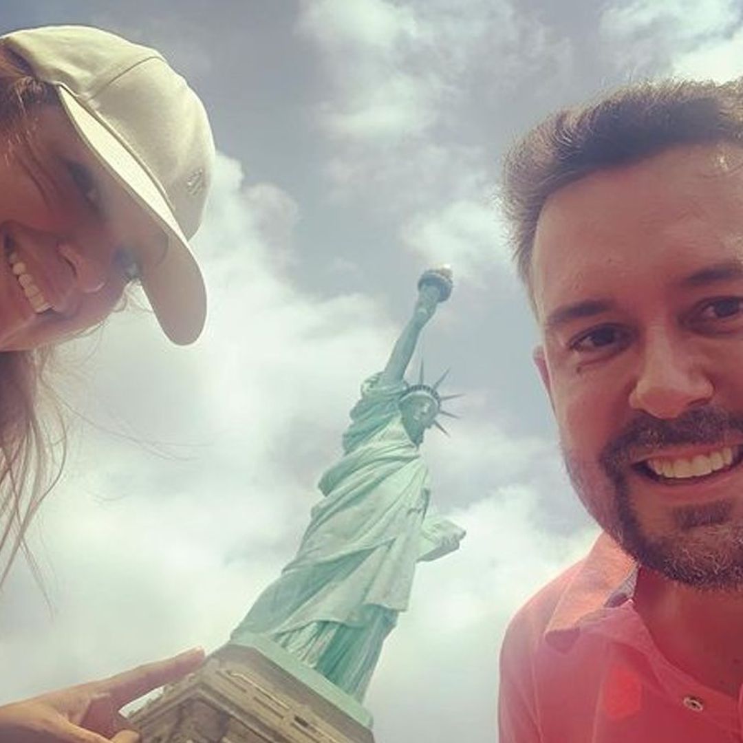 Así está siendo la luna de miel de Kike Calleja y Raquel Abad en Nueva York