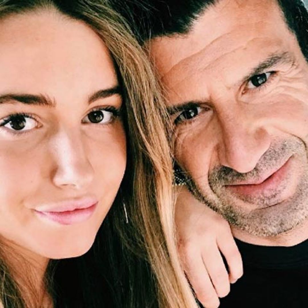 La cariñosa felicitación de Luis Figo a su hija Daniela, una belleza que cumple 18 años