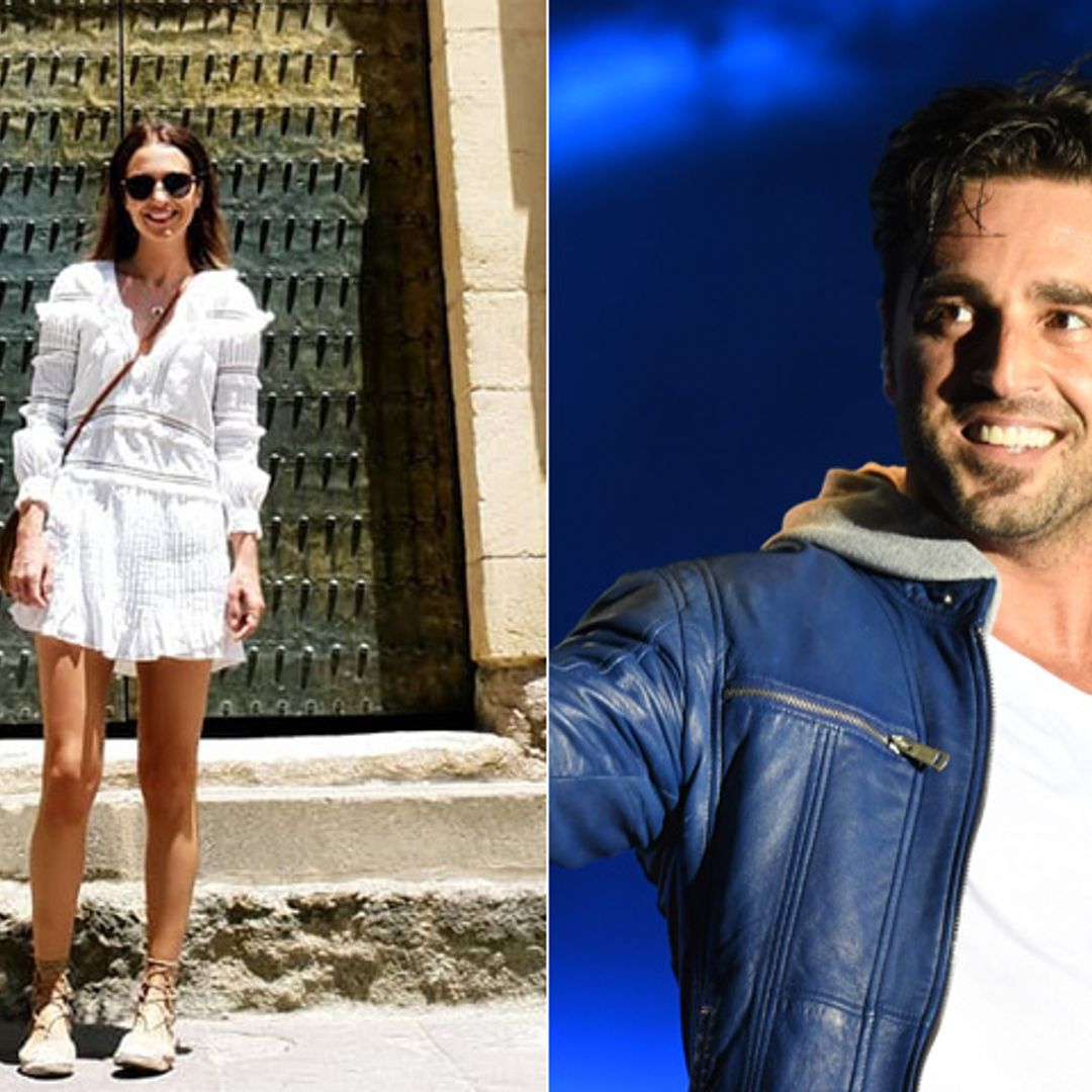 Paula Echevarría y David Bustamante coinciden en el sur de España
