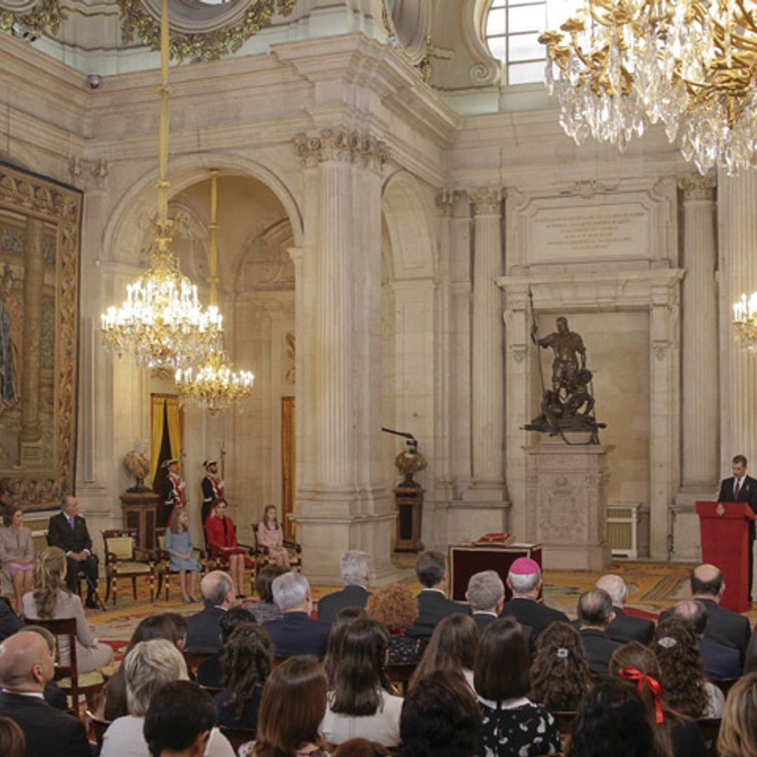 Así es el escenario en el que se han celebrado los más señalados acontecimientos del reinado de Felipe VI
