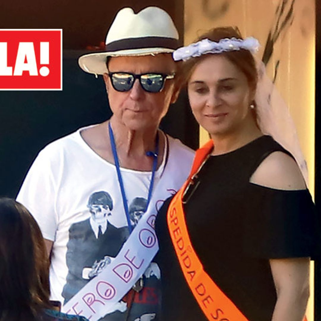 En ¡HOLA!, todas las fotos de la divertida despedida de solteros de Ortega Cano y Ana María Aldón