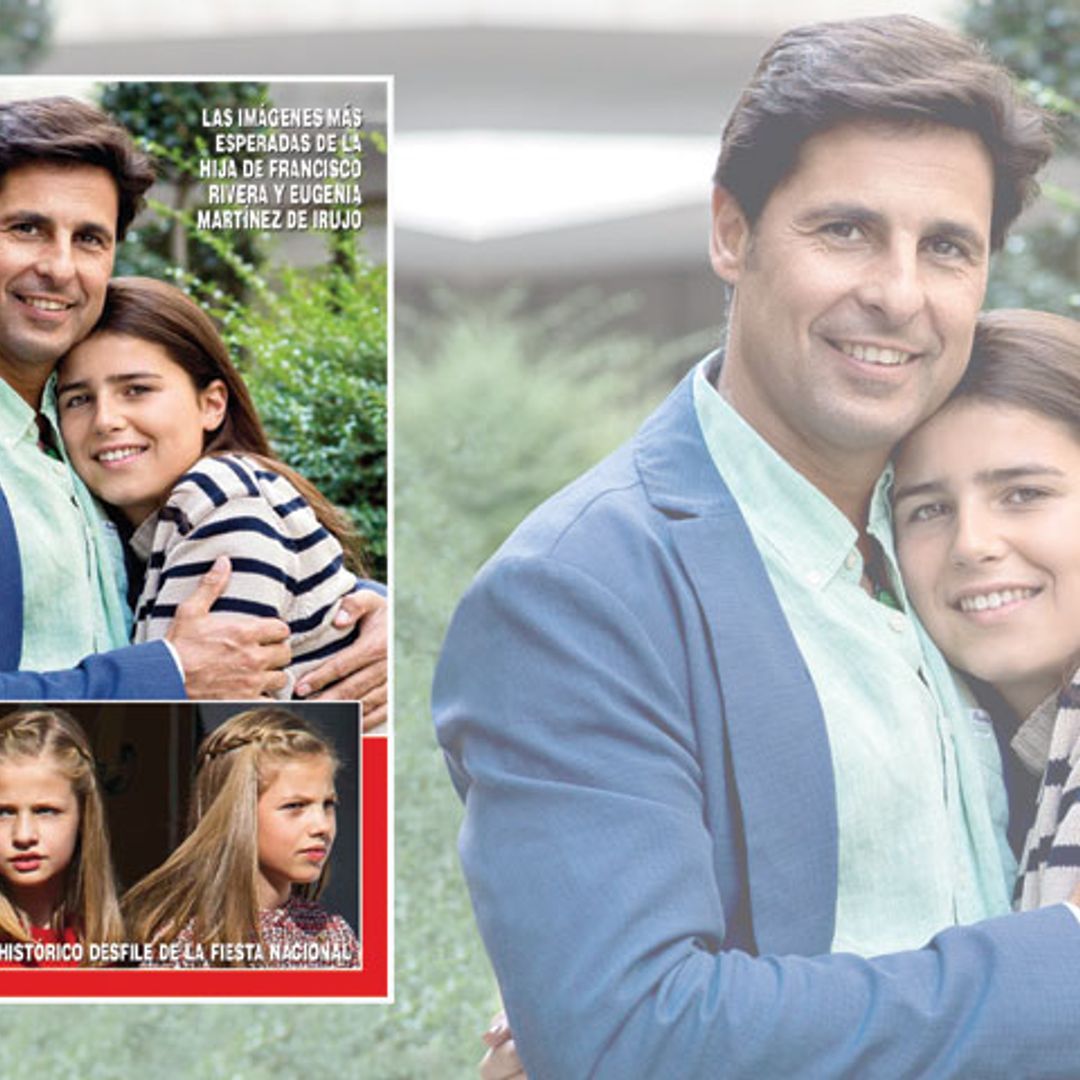 ¡HOLA! adelanta su edición: Cayetana Rivera posa con su padre por su mayoría de edad