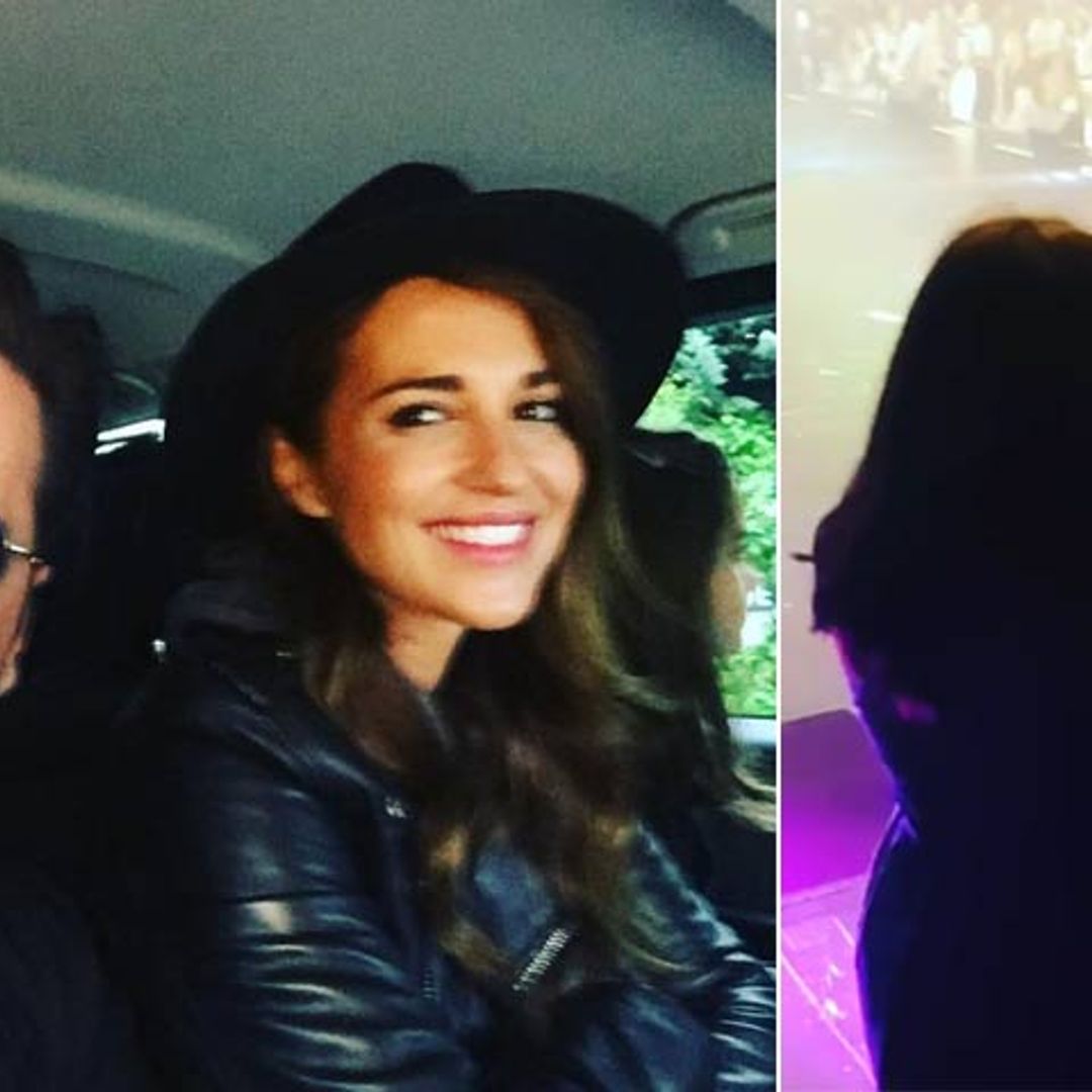 ¡De gira con papá! La pequeña Daniella, una gran fan de David Bustamante