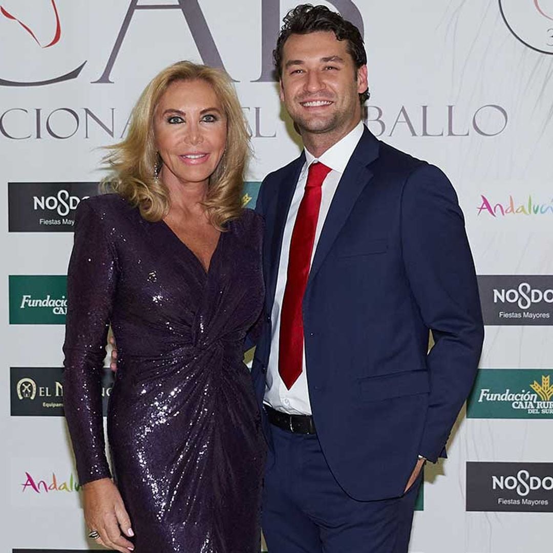 Norma Duval presume de su hijo pequeño, Christian Ostarcevic, de 28 años