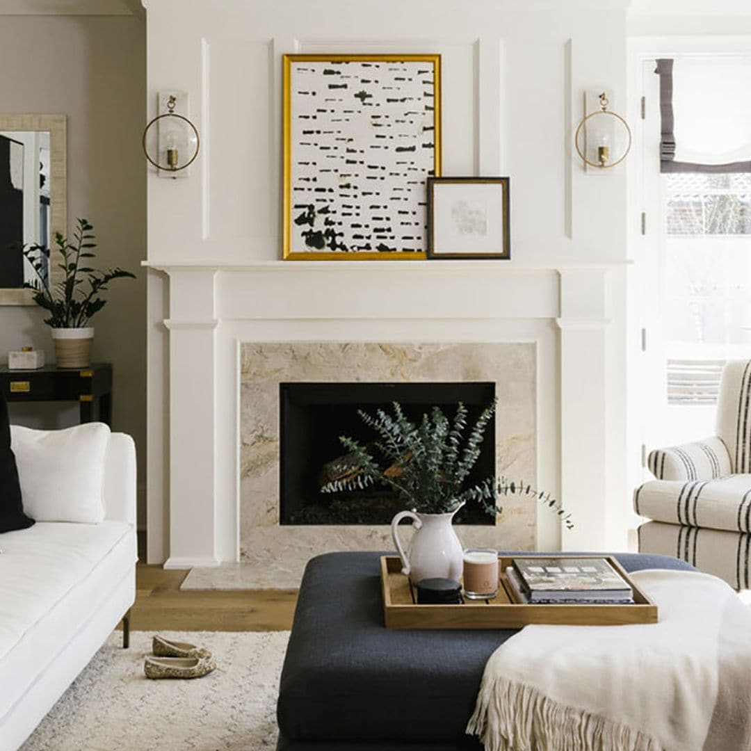 10 ideas (que funcionan) para decorar la chimenea