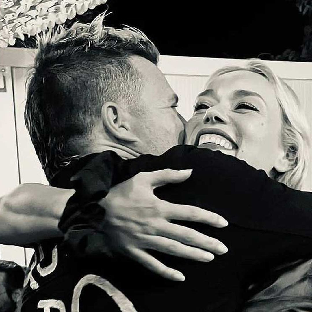 El emocionante reencuentro de Patricia Conde y Dani Martín, dos ex bien avenidos