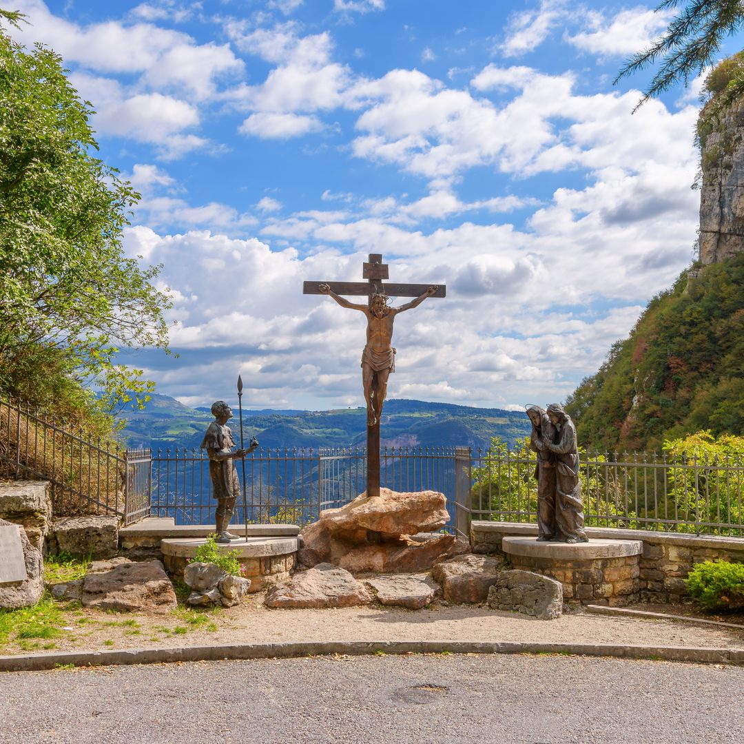 Via Crucis del Santuario de la Madonna della Corona, Verona, Italia