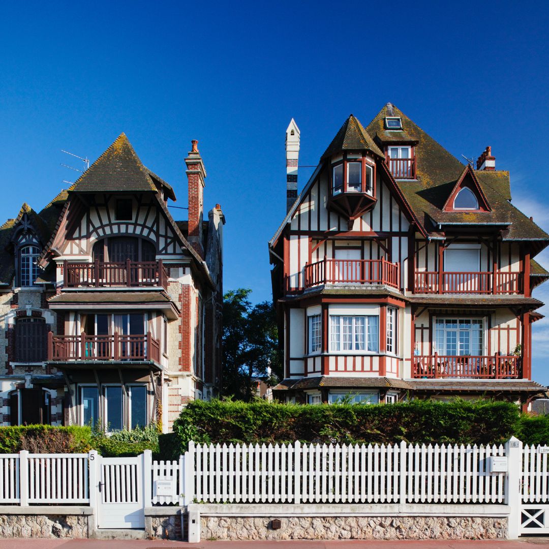 Deauville reúne muchos estilos arquitectónicos en un mismo lugar.