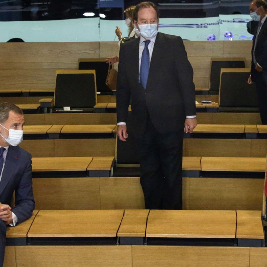 El Rey, con la élite política y económica en un foro sobre los desafíos tras la pandemia