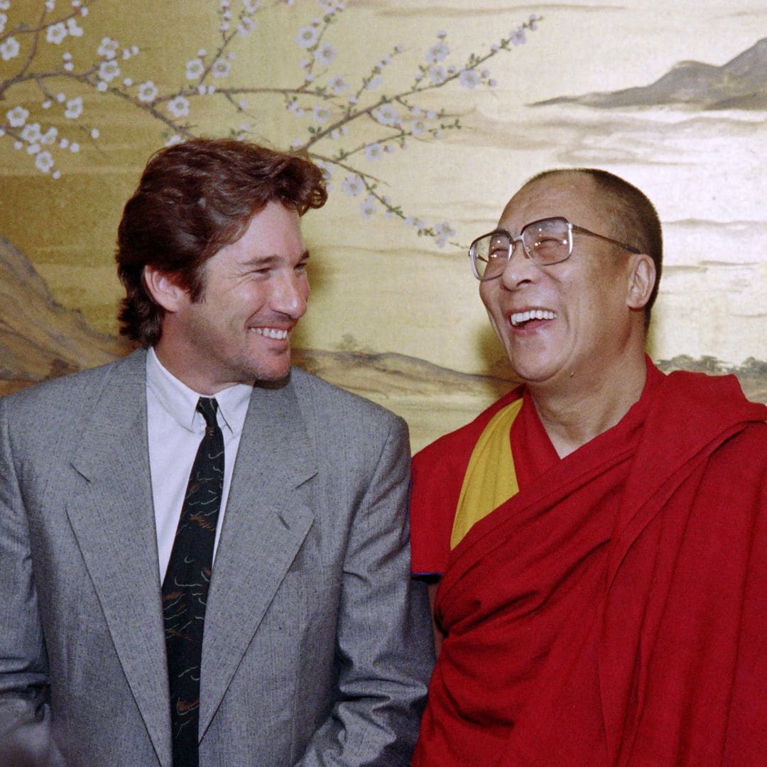 Richard Gere comparte sus fotos de juventud con el Dalái Lama: así era la estrella de ‘Pretty Woman’ hace 40 años