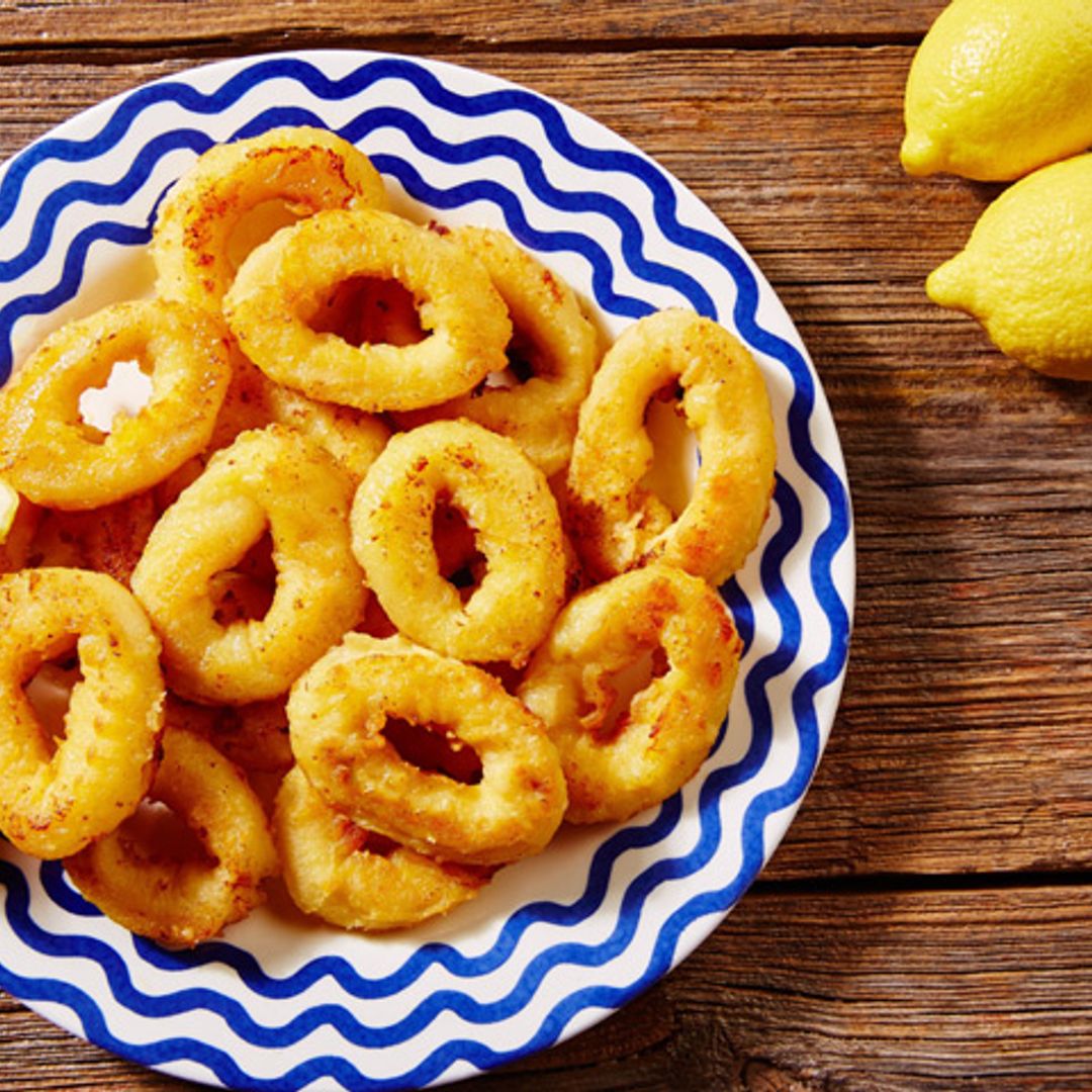 Calamares rebozados
