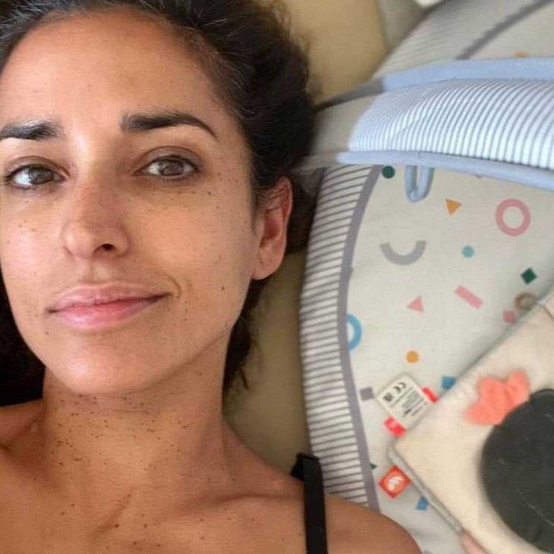 Inma Cuesta: su nueva rutina como madre de su segundo hijo muestra una significativa imagen de su día a día