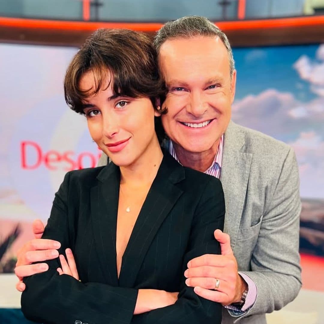 Alan Tacher, orgulloso del talento de su hija Hannah en sus primeros pasos profesionales