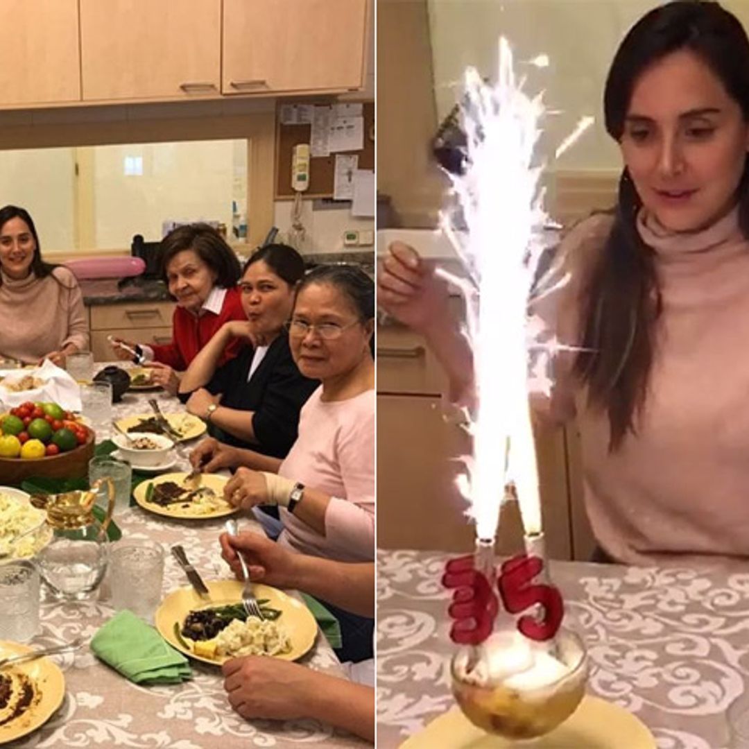 Espontánea y divertida, Tamara Falcó muestra cómo celebra sus 35 años