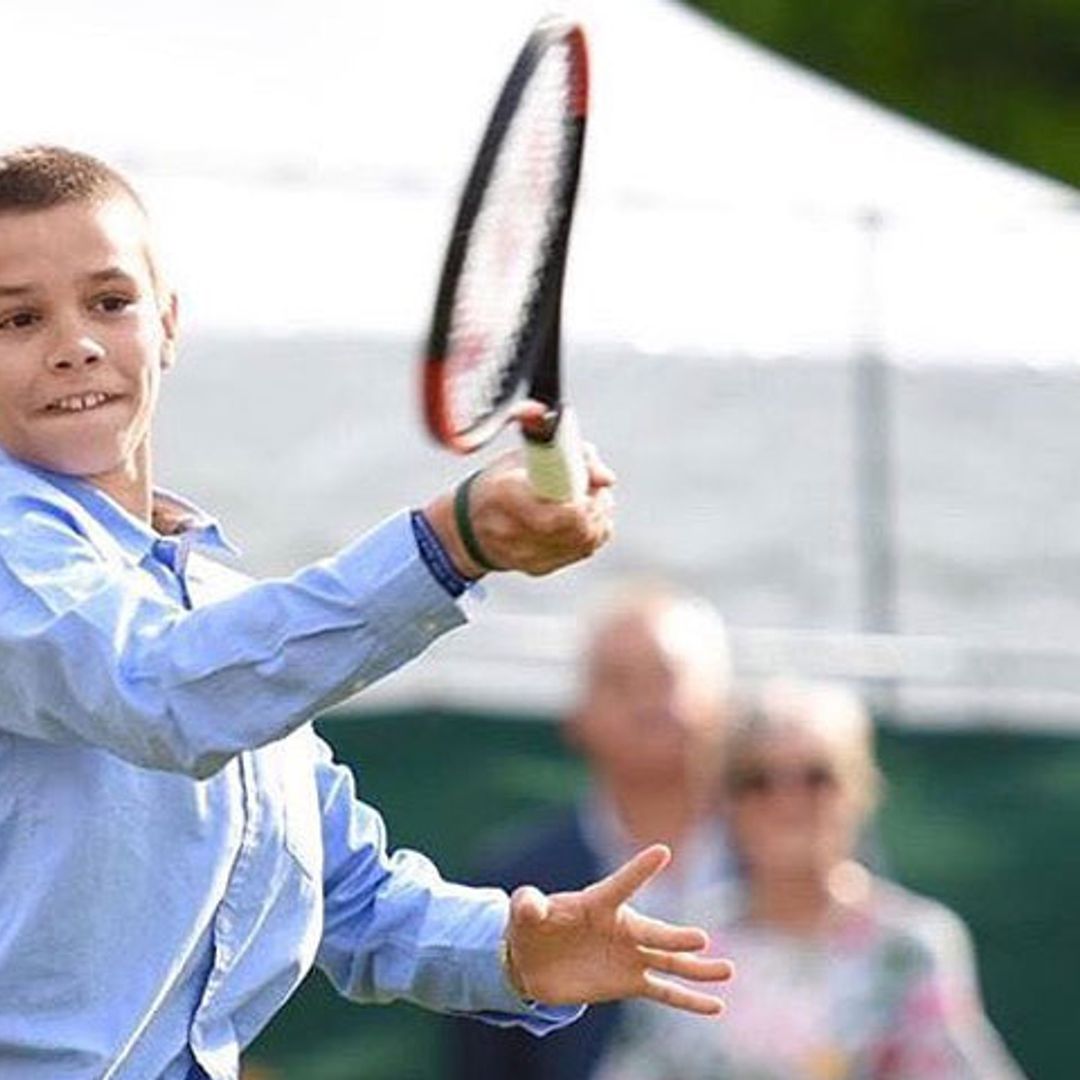 Romeo Beckham, el nuevo alumno de Rafa Nadal