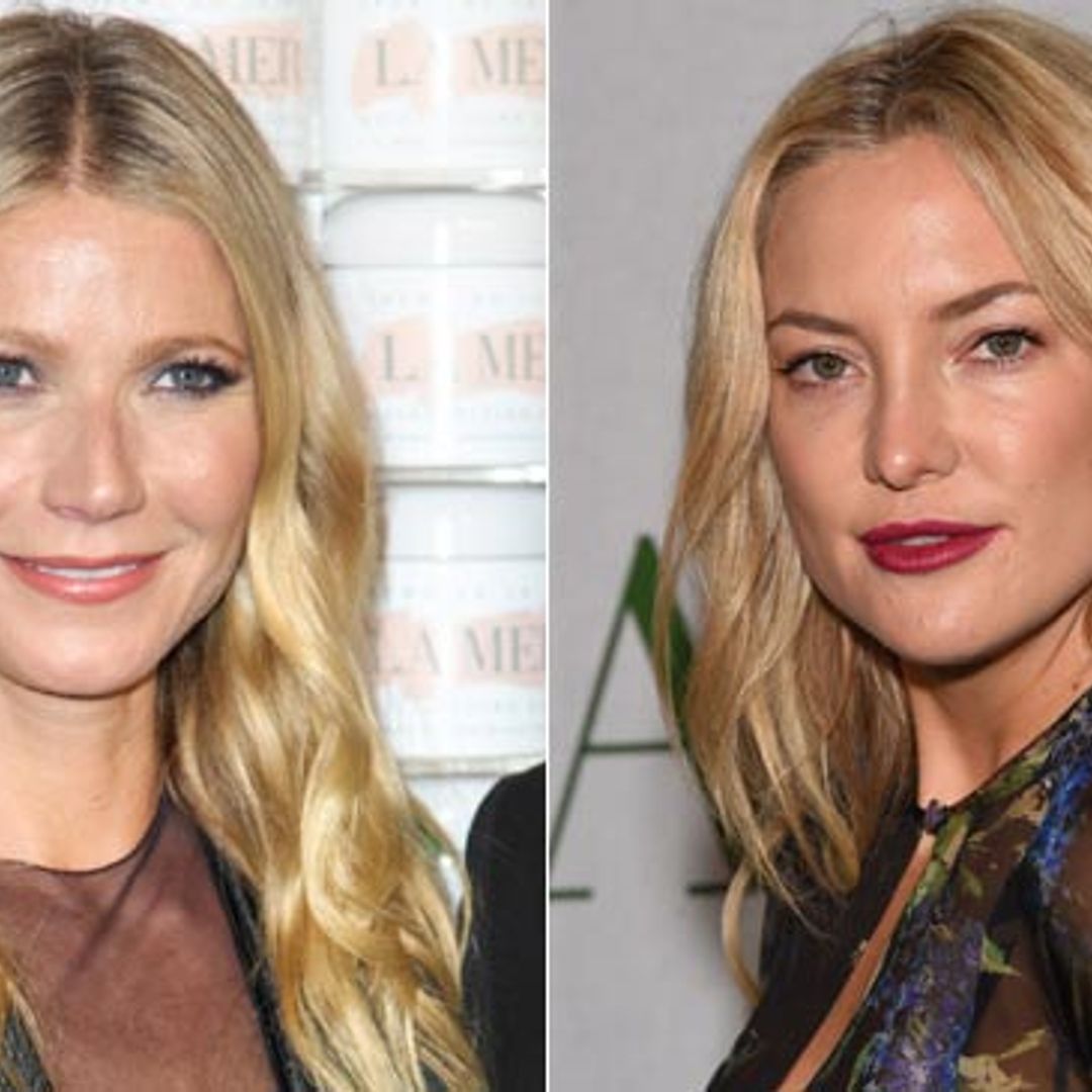 Kate Hudson y Gwyneth Paltrow: ¡larga vida a la melena rubia!