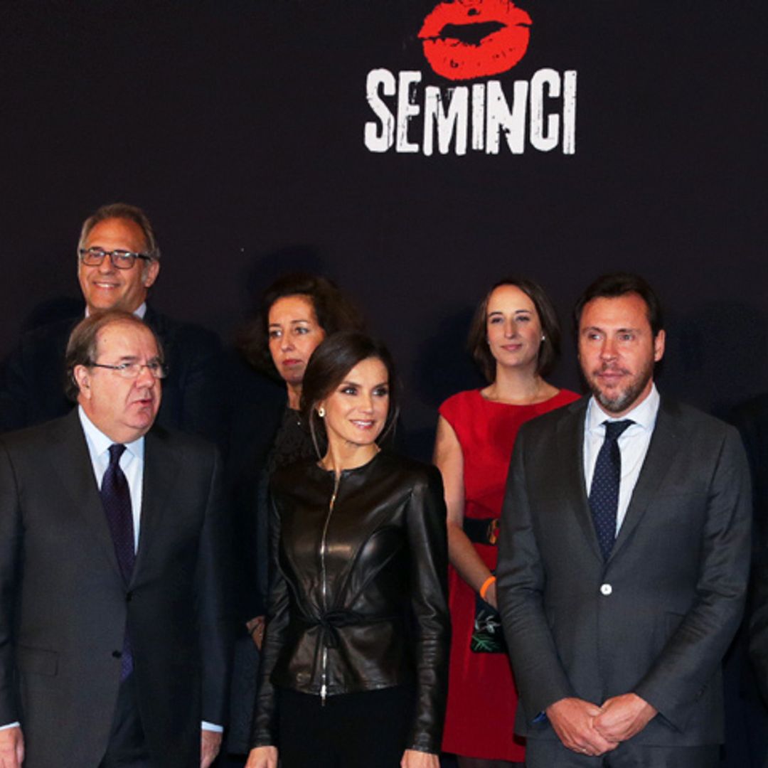 La reina Letizia viaja a Valladolid para una tarde 'de cine'