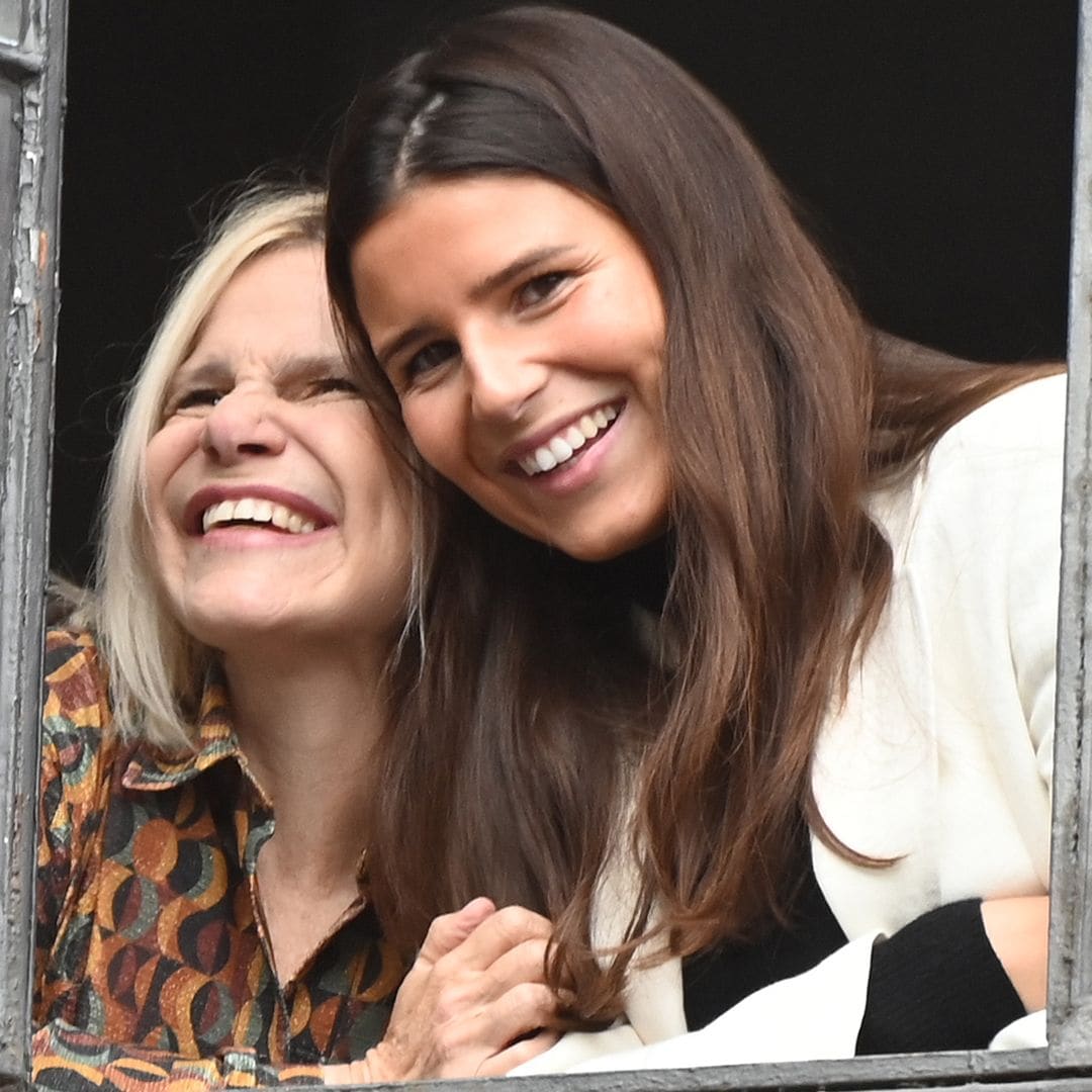 Eugenia Martinez de Irujo y Cayetana Rivera durante la Semana Santa de Sevilla (2025)